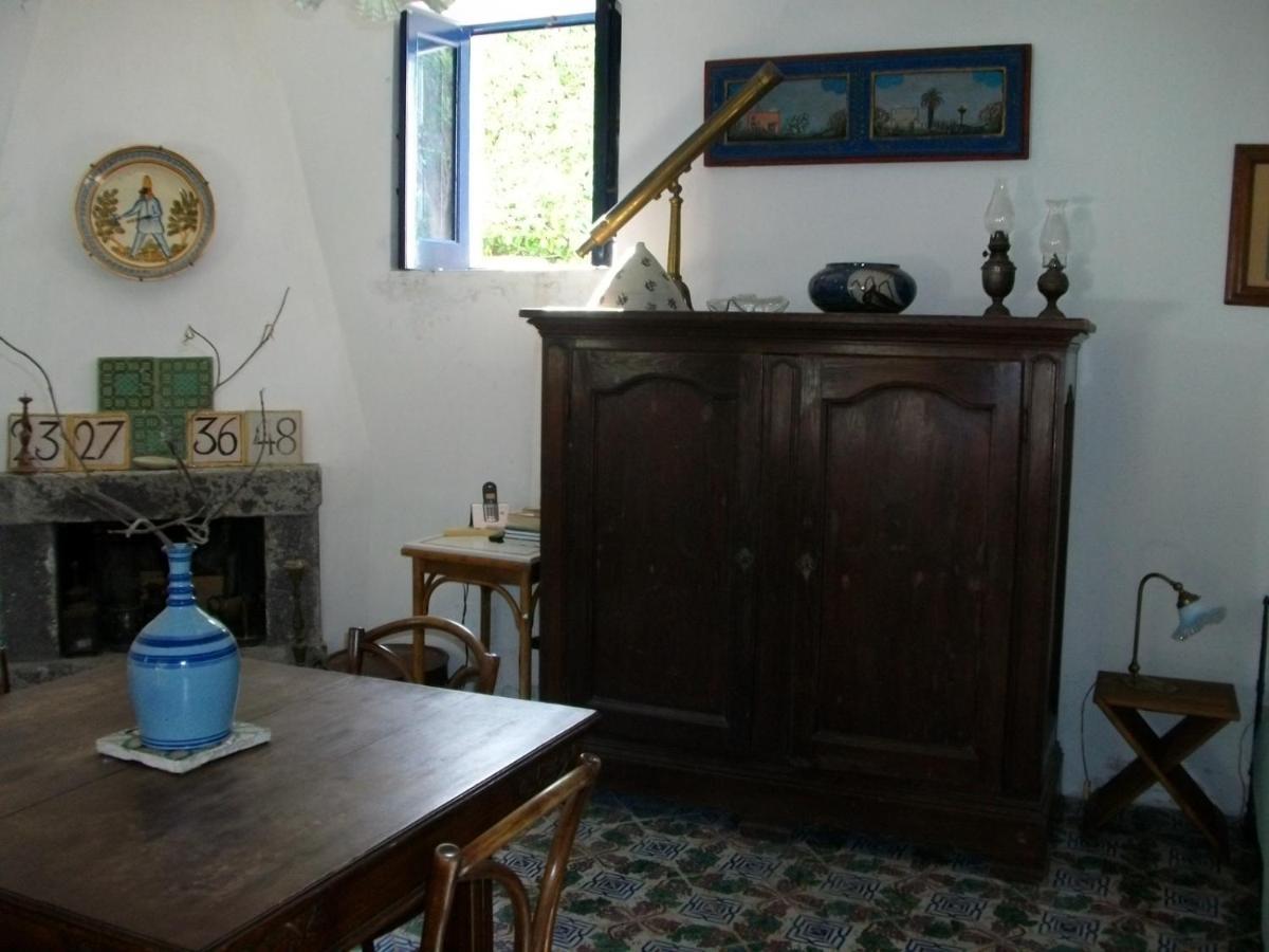 Villa A' Riggiola Estrómboli Exterior foto